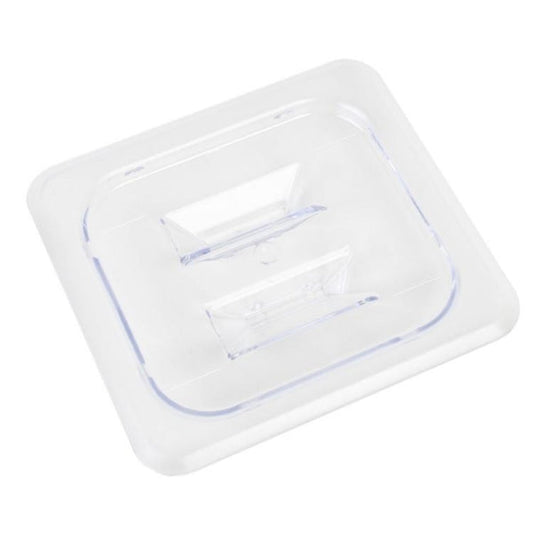 GN 1/6 Polycarbonate Gastronorm Lid Clear Default Title