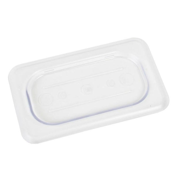 GN 1/9 Polycarbonate Gastronorm Lid Clear Default Title