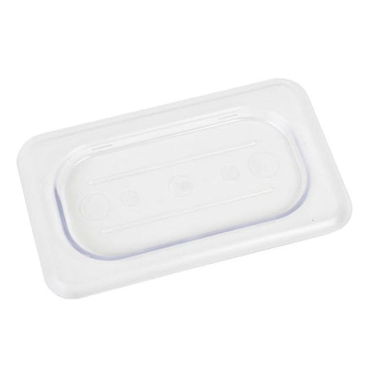 GN 1/9 Polycarbonate Gastronorm Lid Clear Default Title