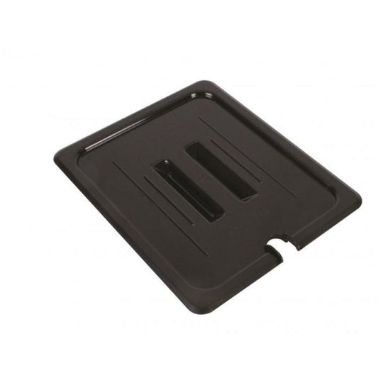 GN 1/6 Polycarbonate Gastronorm Lid Black Default Title