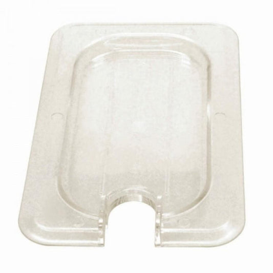 GN 1/9 Polycarbonate Gastronorm Notched Lid Clear Default Title