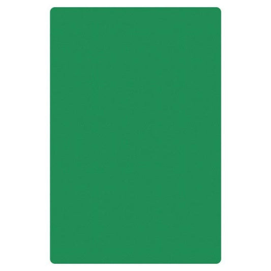 High Density Polyethylene Green Chopping Board 457x305x13mm Default Title