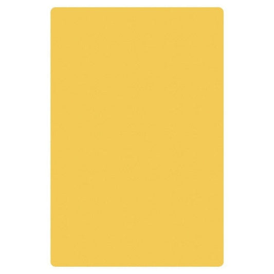 High Density Polyethylene Yellow Chopping Board 457x305x13mm Default Title