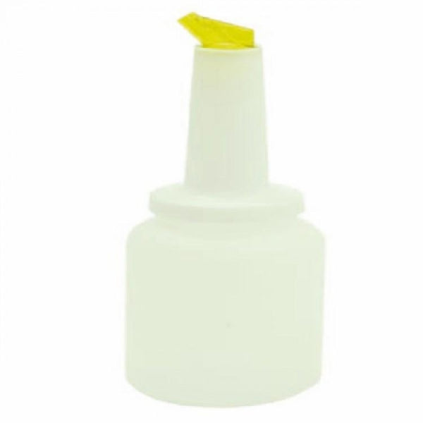 Pour Bottle with Spout and Cap 2ltr Yellow
