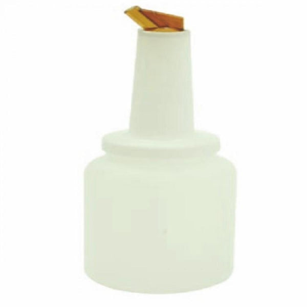 Pour Bottle with Spout and Cap 2ltr Brown