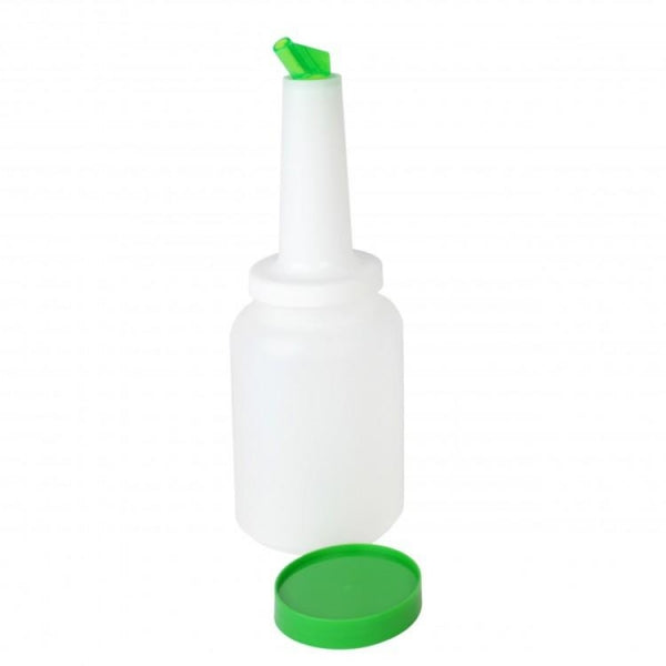 Pour Bottle with Spout and Cap 2ltr Green