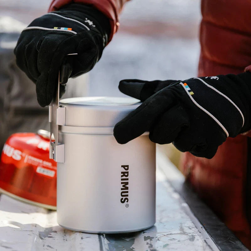 Anodised Aluminium Trekking Pot and Pan Set 1.0L