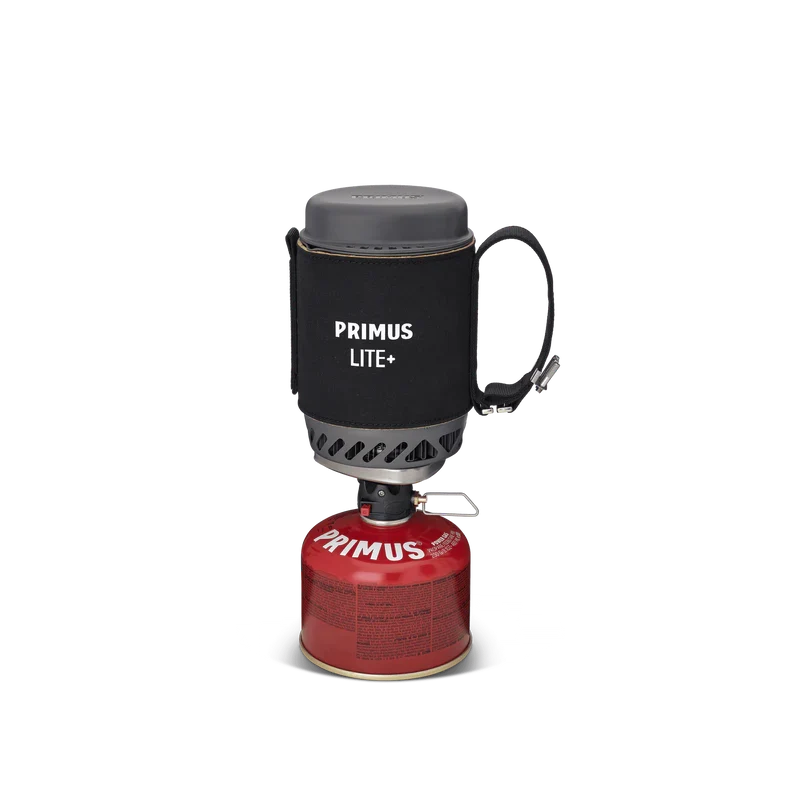 0.5L Camping Cooking Pot and Burner Set Black