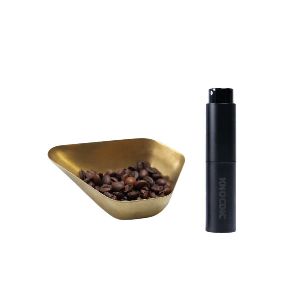 Bean Dosing Bowl and RDT Spray Bottle Set Gold