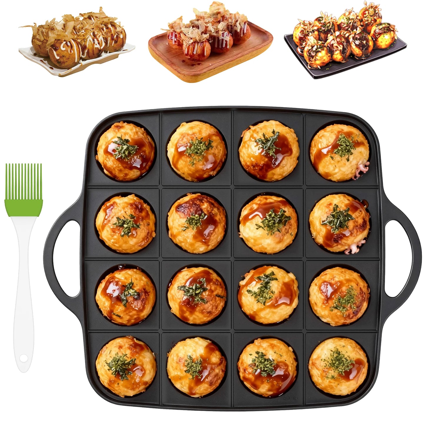 Takoyaki Pan — 16 Hole