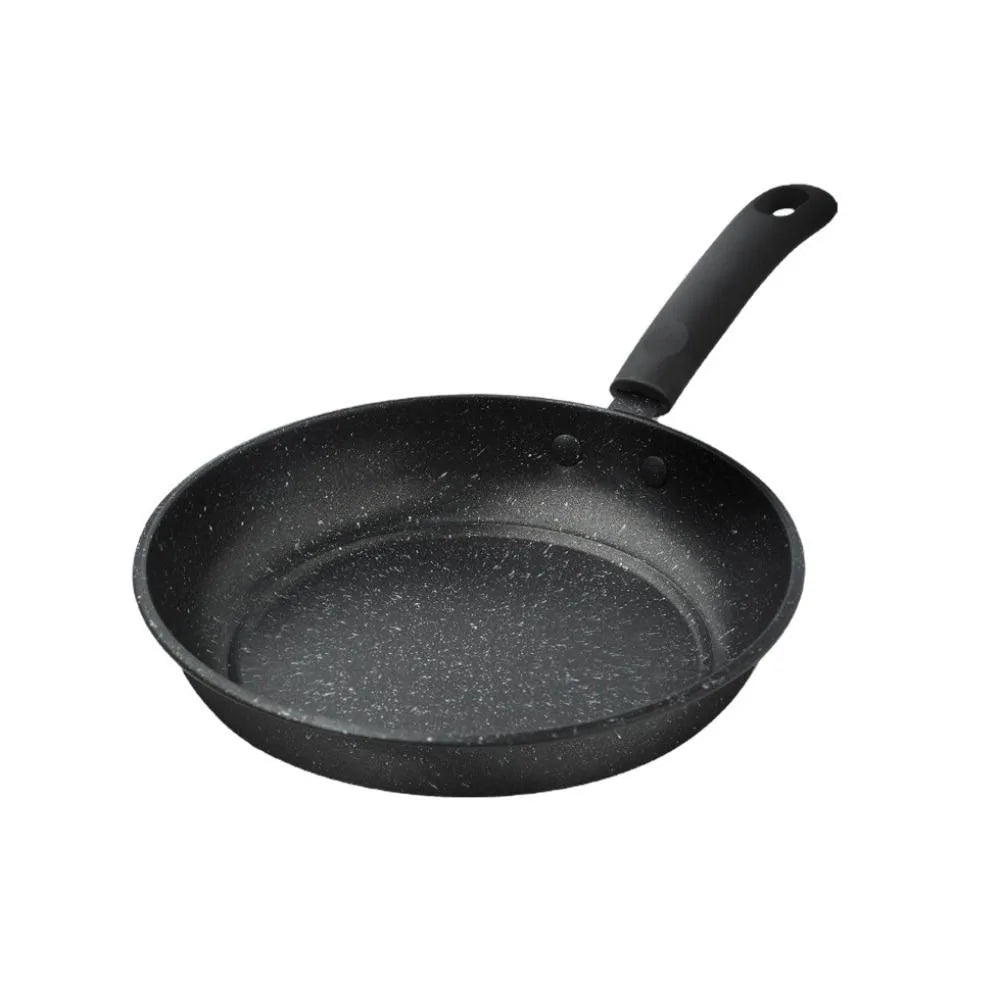 Round Egg Frying Pan – Non-Stick Iron or Stone-Coated Breakfast Skillet – Perfect for Eggs, Pancakes & Omelettes – Available in 12cm to 30cm