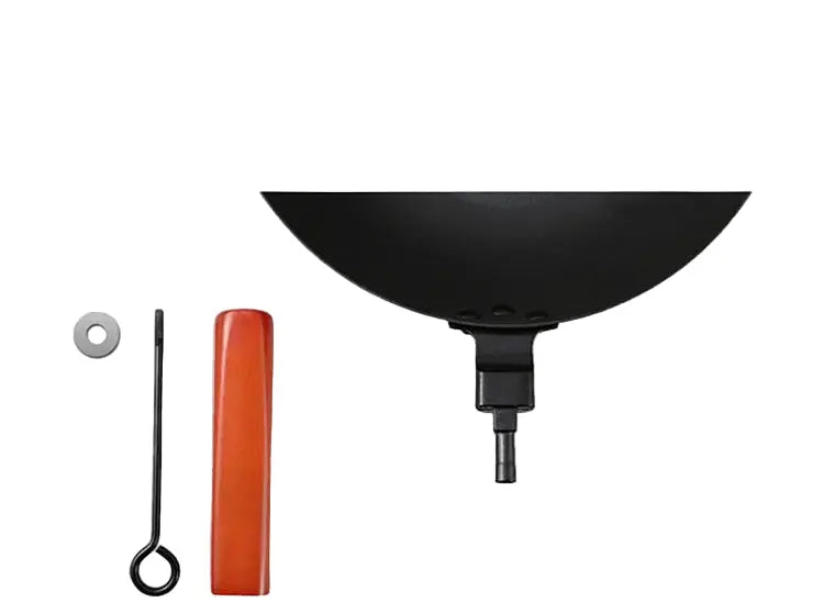 Cast Iron Skillet – Non-Stick Vintage Frying Pan with Ergonomic Handle – 26cm