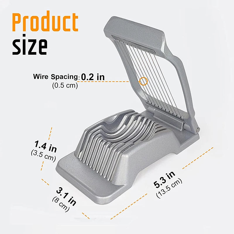 Stainless Steel Egg Slicer and Dicer