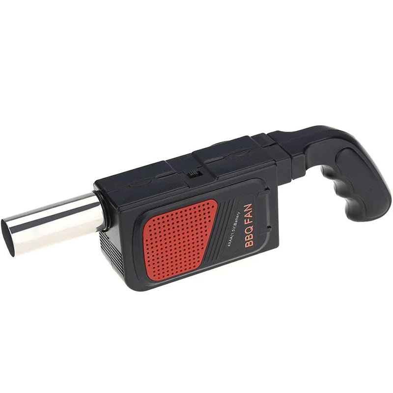 Handheld Electric BBQ Fire Blower Fan – Portable Camping Cooking Fan & Air Blower – Best for Starting Charcoal, Fire Pits & Campfires