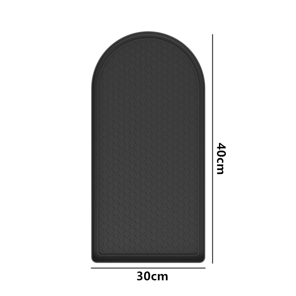 Silicone Coffee Machine Mat with Raised Edges – Non-Slip Leak-Proof Countertop Mat – Ideal for Espresso Machines & Coffee Makers – Available in 20cm & 30cm