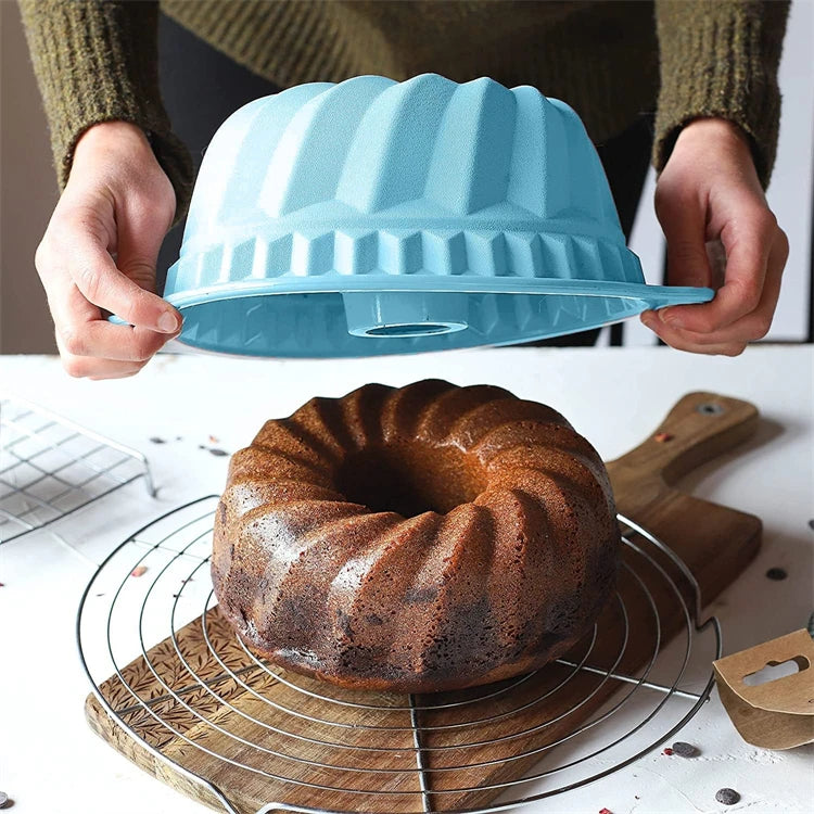 Silicone Fluted Bundt Cake Pan