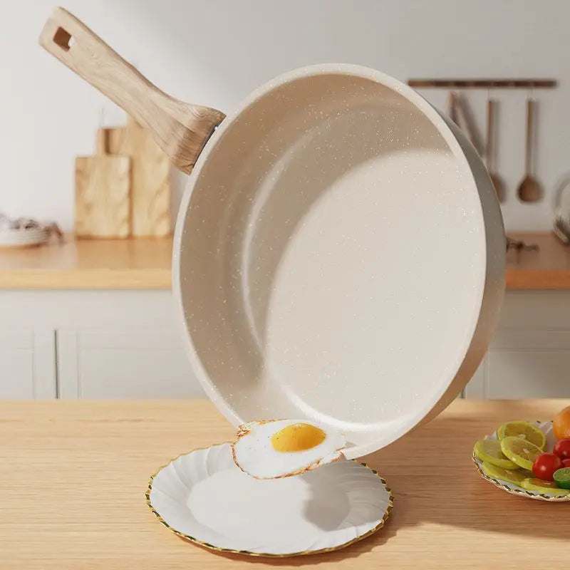 Maifan Stone Non-Stick Frying Pan – PFOA Free, Induction Compatible | 22cm, 24cm, 26cm & 28cm