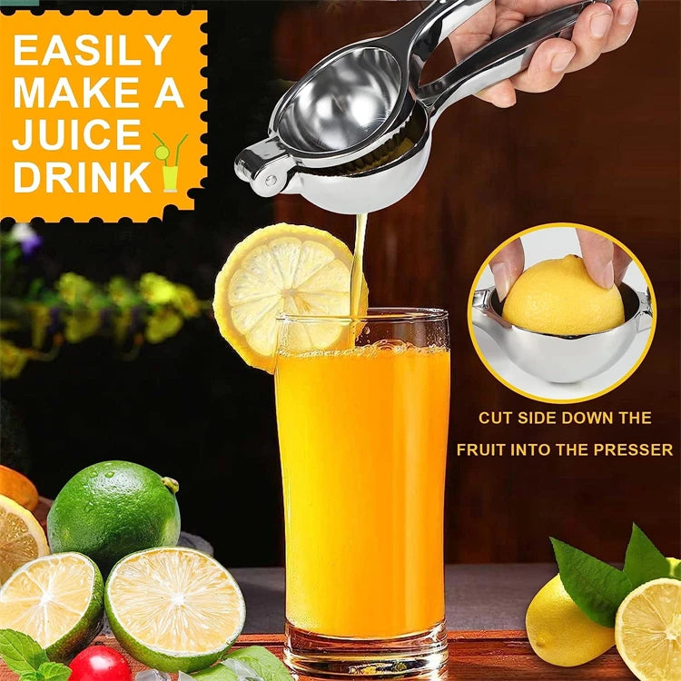 Zinc Alloy Manual Lemon Squeezer and Citrus Press