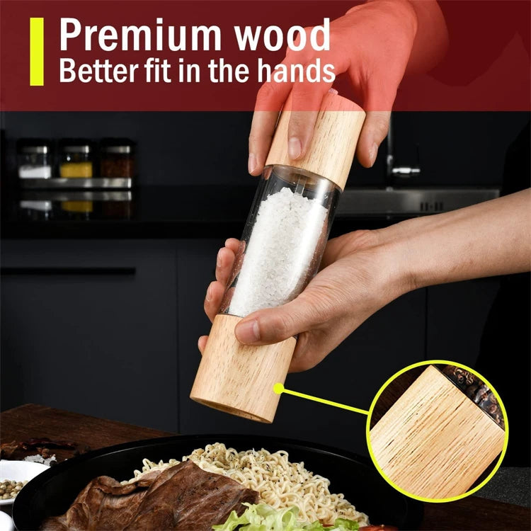 Acrylic Salt and Pepper Grinder Set