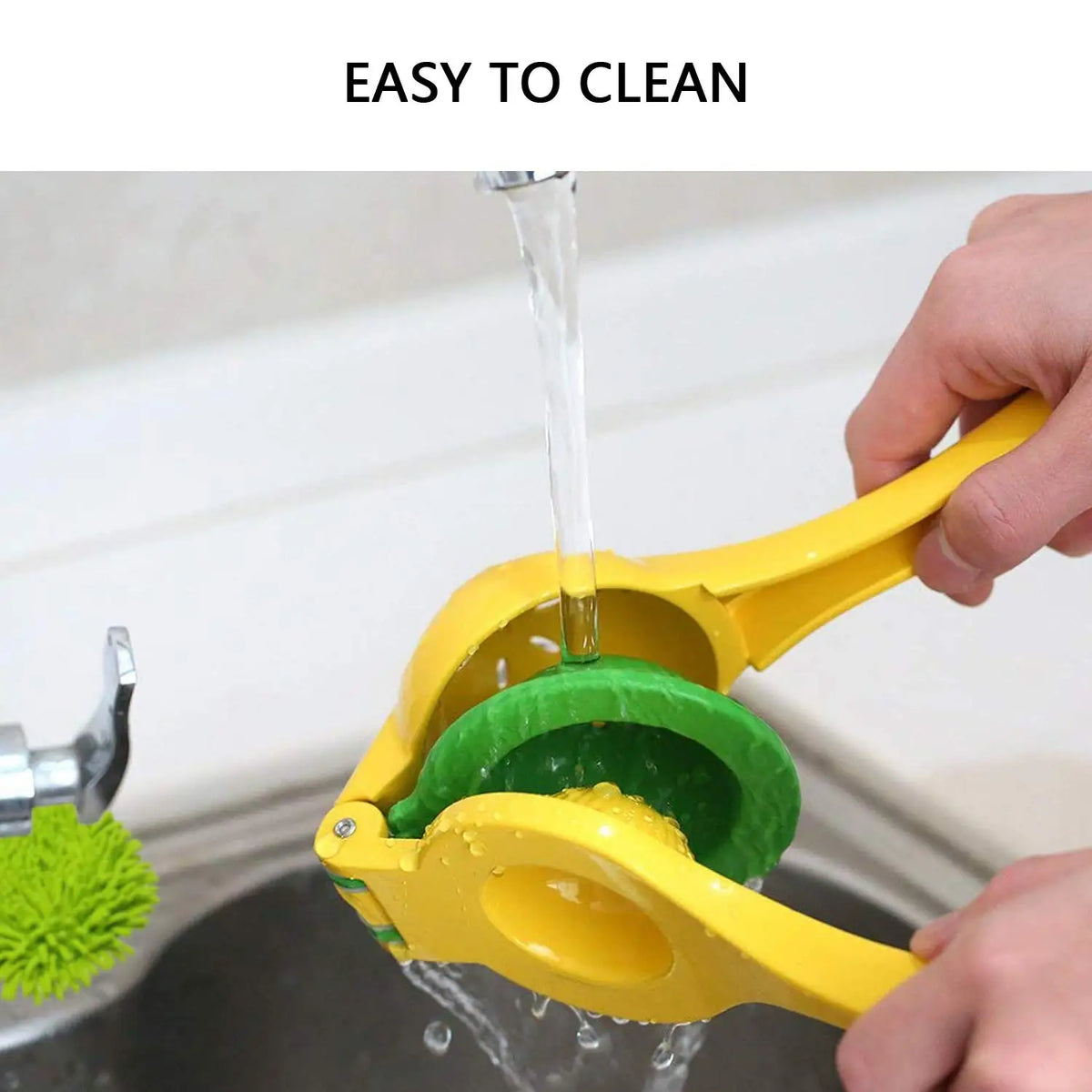 2-in-1 Aluminium Alloy Lemon Squeezer – Manual Citrus Press for Lemons, Limes & Oranges – Perfect for Fresh Juice & Dressings