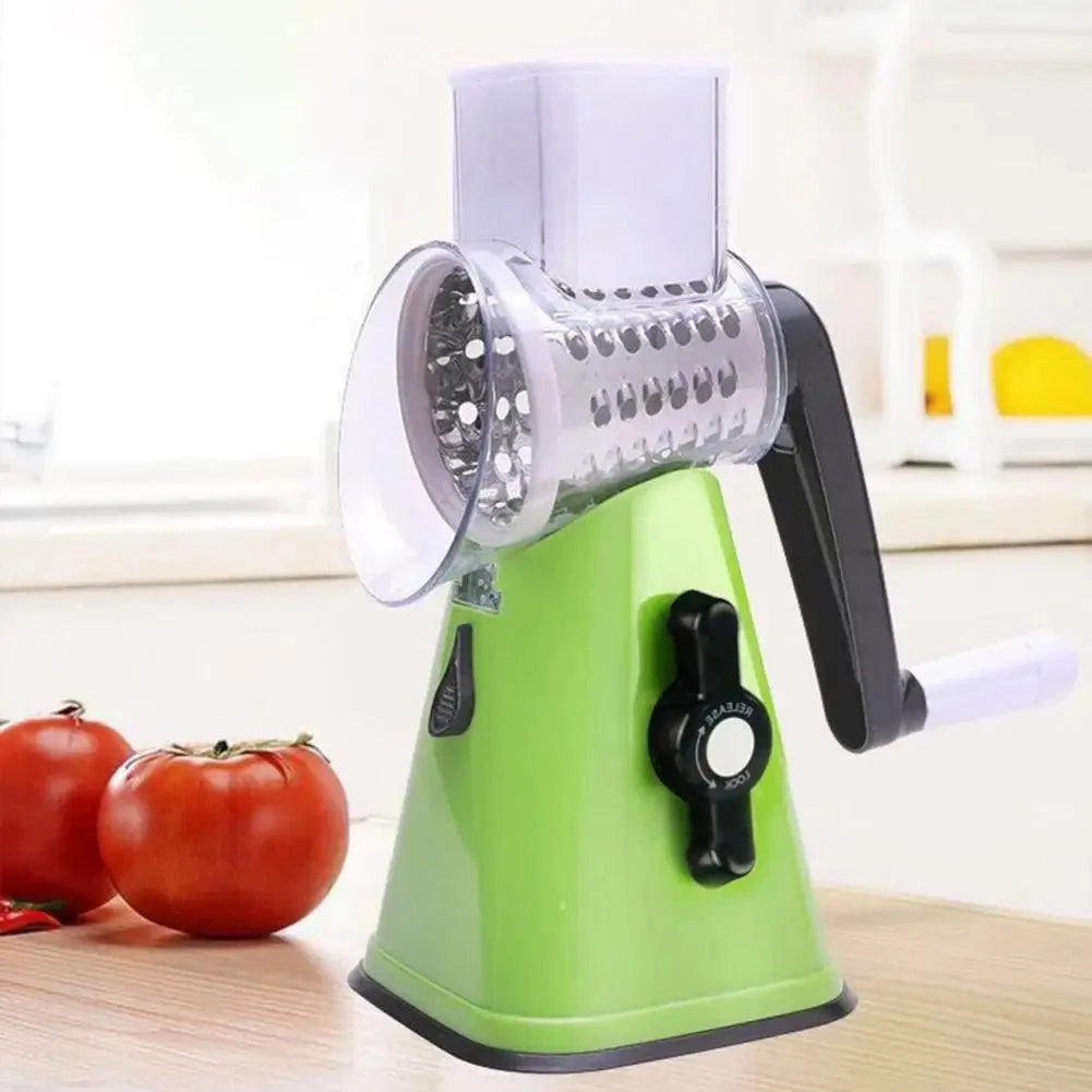 Rotary Cheese Grater with Peeler