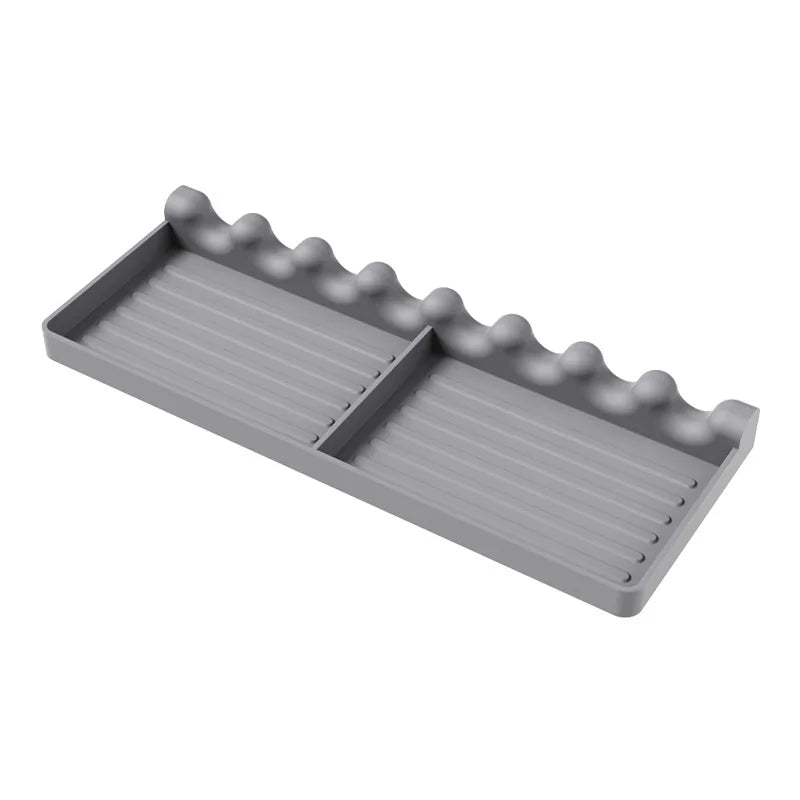 Heat Resistant Silicone Griddle Tool Mat – Grill Side Shelf Mat & BBQ Utensil Rest – Great for Flat Top Griddles & Outdoor Cooking