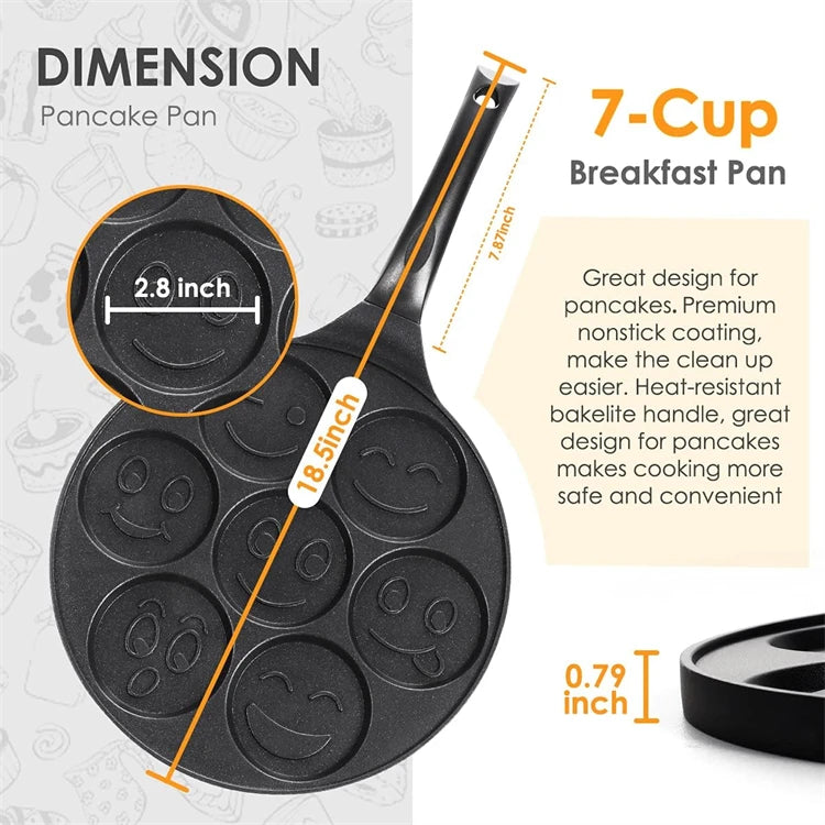 Smiley Face Pancake Pan