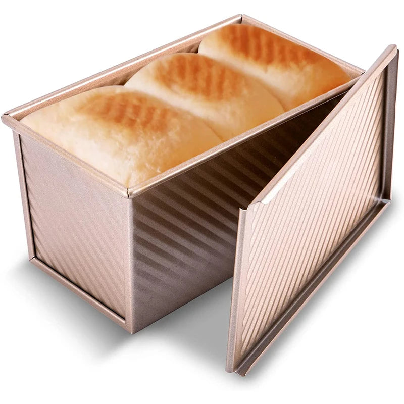 Non-Stick Pullman Loaf Pan with Lid Standard