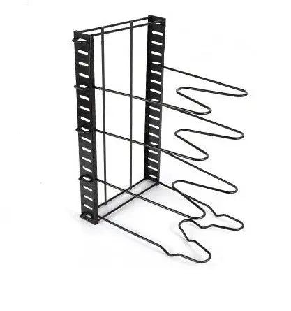 Adjustable Pot & Pan Organiser Rack – Storage Stand for Cookware, Bakeware, Chopping Boards & Kitchen Essentials – Freestanding Countertop-Compatible or Cabinet-Compatible – Available in 5-Tier
