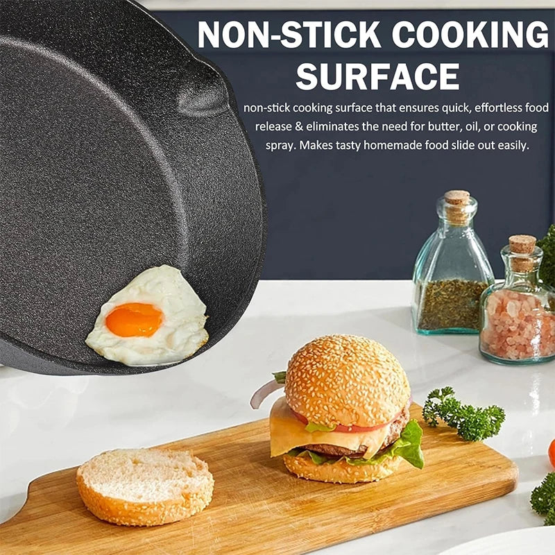 Pre-Seasoned Cast Iron Skillet