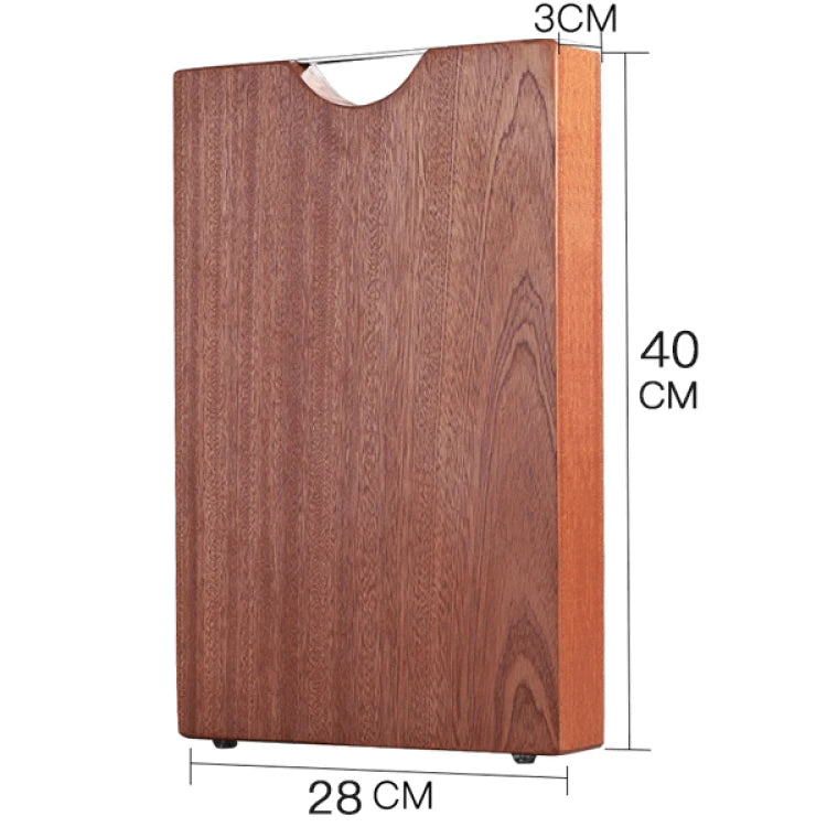 Solid Wood Rectangular Cutting Board – Eco-Friendly, Great for Chopping Fruit, Vegetables, and Everyday Kitchen Preparation