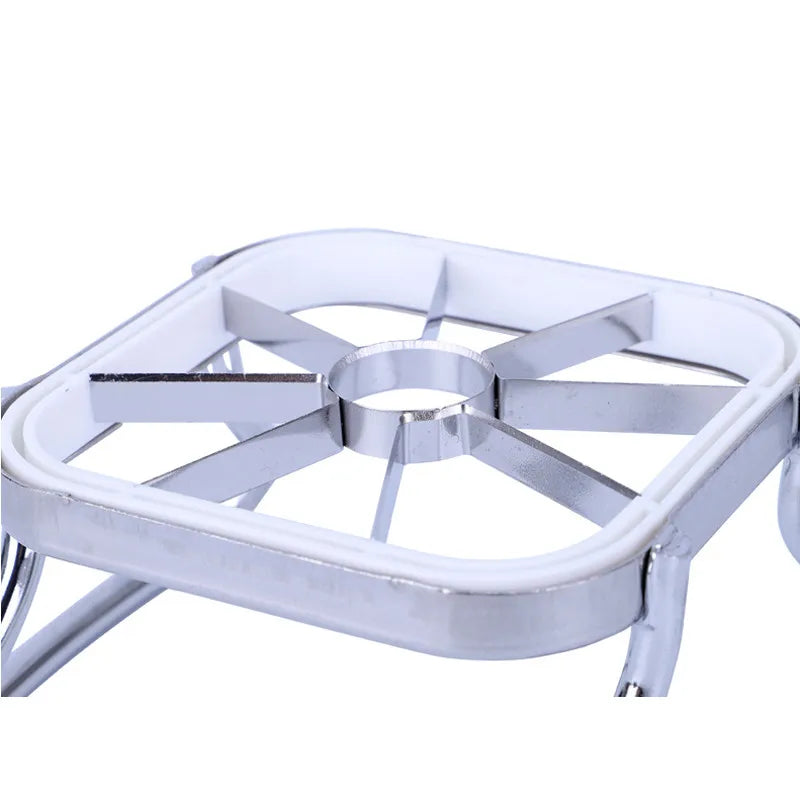 5 in 1 Stainless Steel Apple Cutter & Slicer – Manual Fruit, Vegetable & Potato Chip Cutter – Ideal for Apple Slices, Wedges & Chips