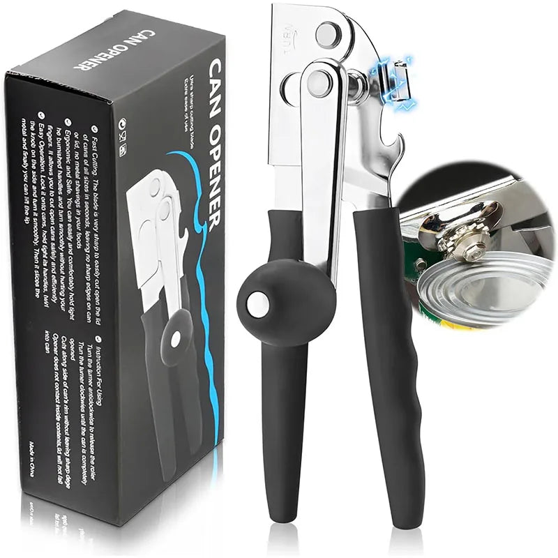 Heavy Duty Manual Can Opener with Magnet