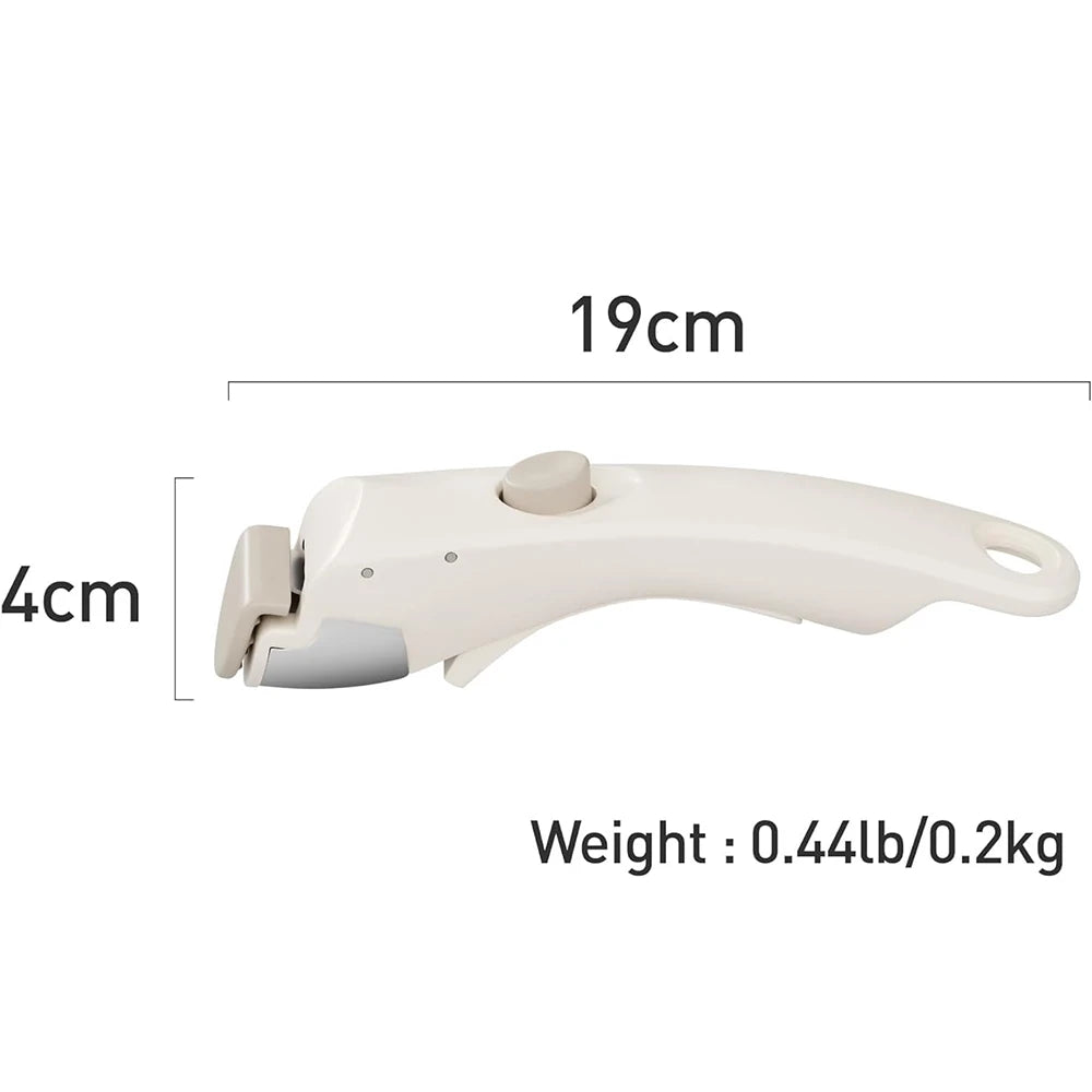 Universal Removable Pan Handle – Detachable Pot Handle Gripper for Removable Cookware – Great for Replacement Handles & Space Saving Storage