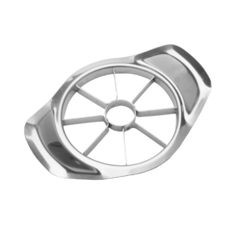 Stainless Steel Fruit Slicer & Peeler – Apple, Orange & Citrus Cutting Gadget – Best for Quick Fruit Prep & Snacks