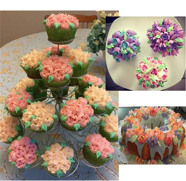 Piping Tips Set with Pastry Bag