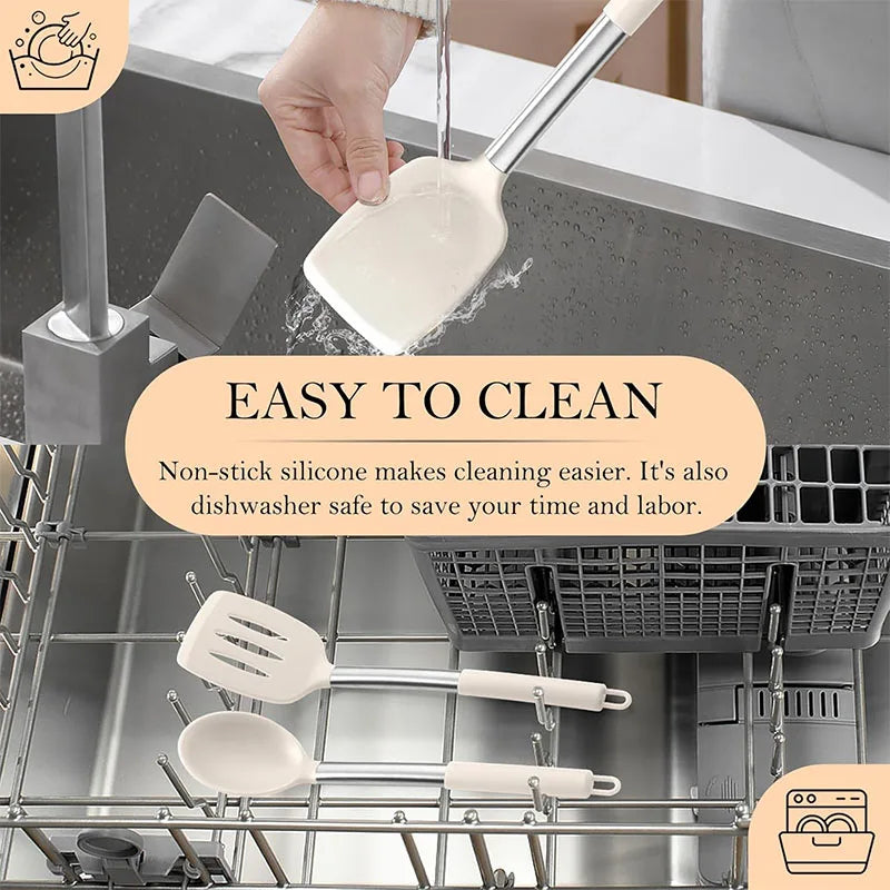 Silicone Cooking Utensil Set