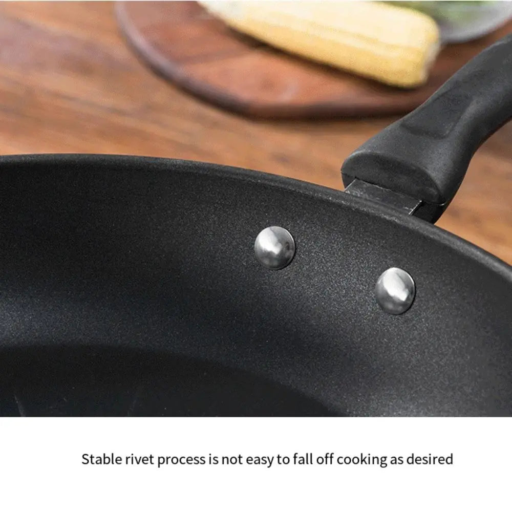 Round Egg Frying Pan – Non-Stick Iron or Stone-Coated Breakfast Skillet – Perfect for Eggs, Pancakes & Omelettes – Available in 12cm to 30cm