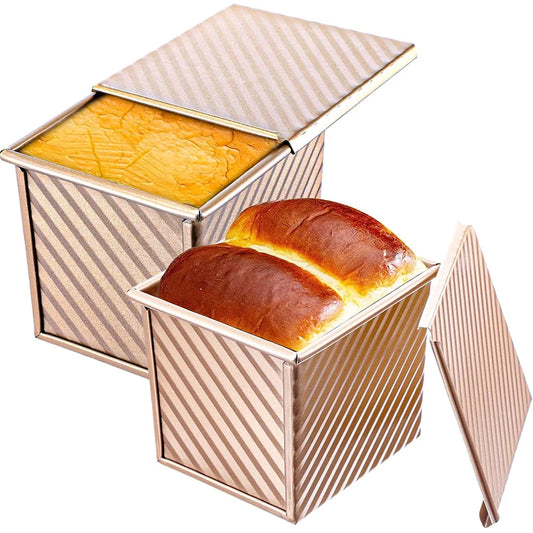 Nonstick Square Loaf Pan with Lid