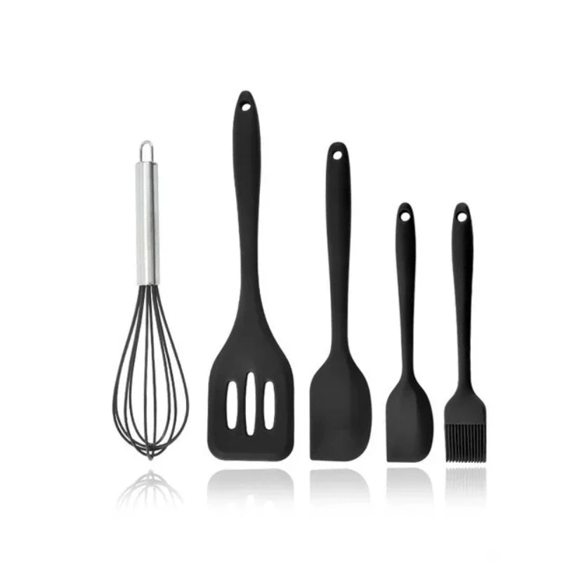 Silicone Cooking Utensil Set — 5 Piece