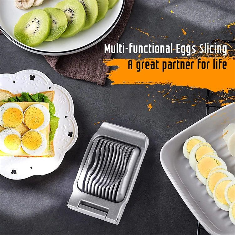Stainless Steel Egg Slicer and Dicer
