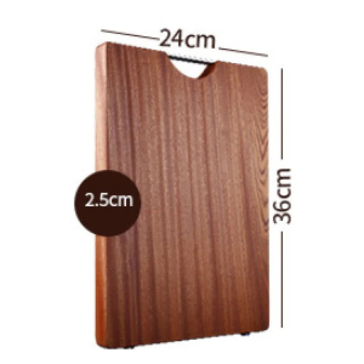 Solid Wood Rectangular Cutting Board – Eco-Friendly, Great for Chopping Fruit, Vegetables, and Everyday Kitchen Preparation