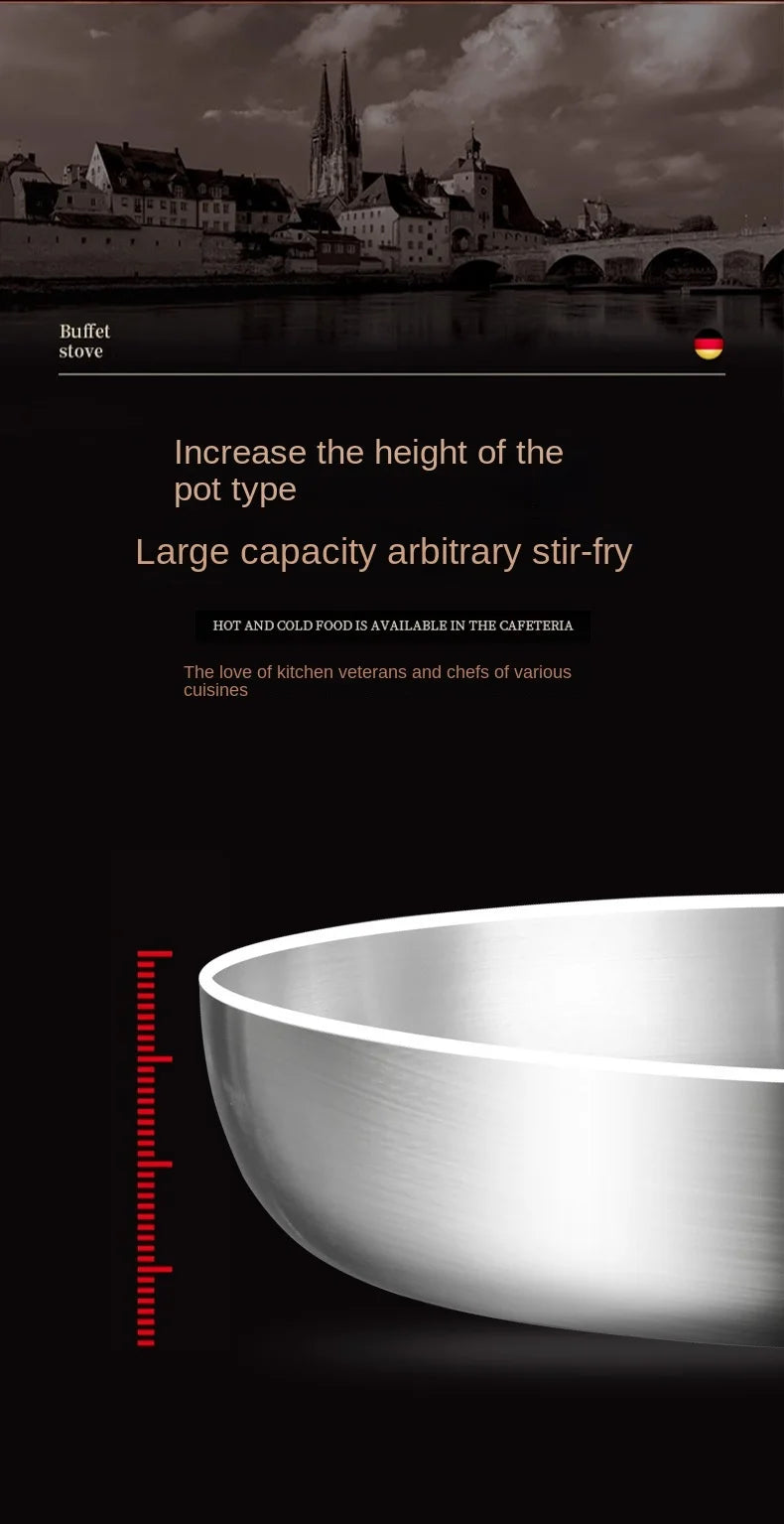 316 Stainless Steel skillet