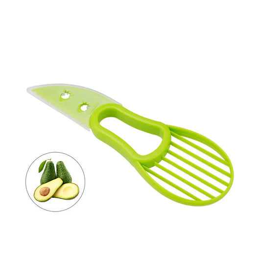 3 in 1 Avocado Slicer, Pitter & Scooper – Avocado Cutter, Skinner & Corer Tool – Great for Avocado Toast, Salads & Guacamole