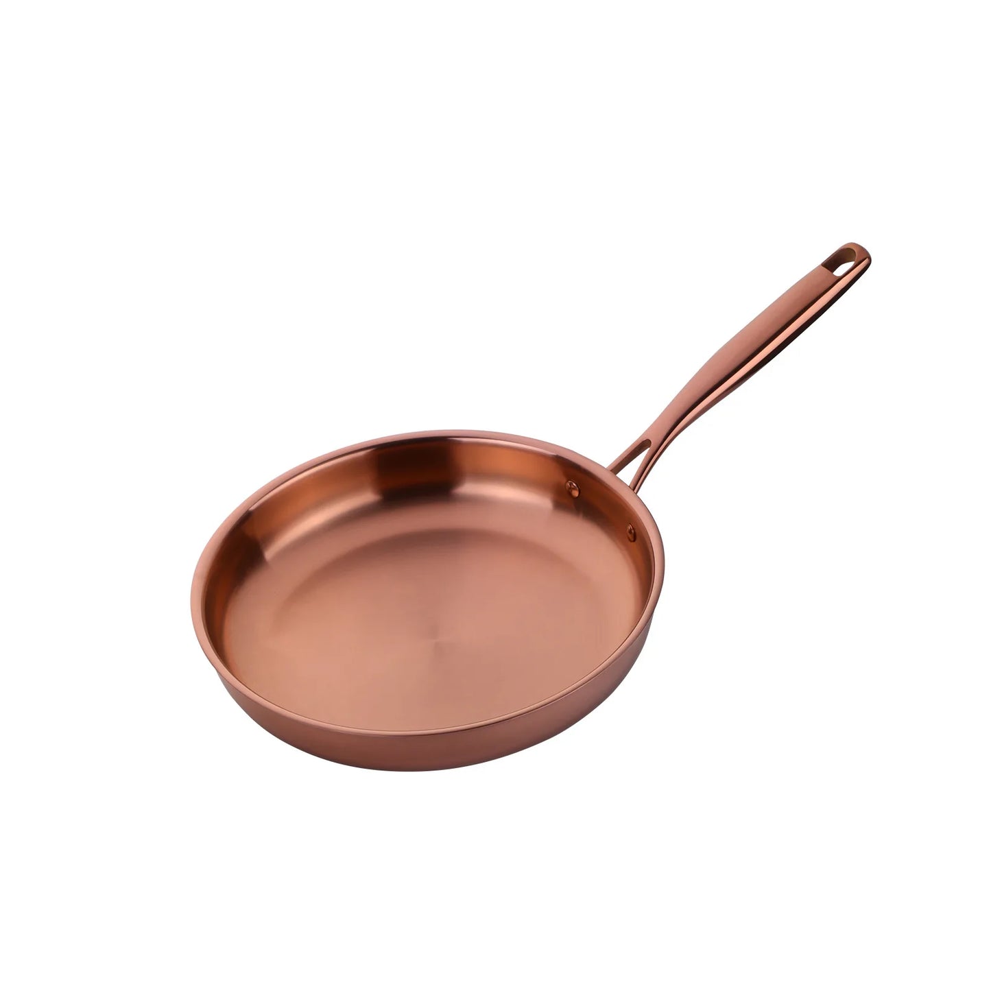 304 Stainless Steel Frying Pan 28cm Rose Gold 28cm