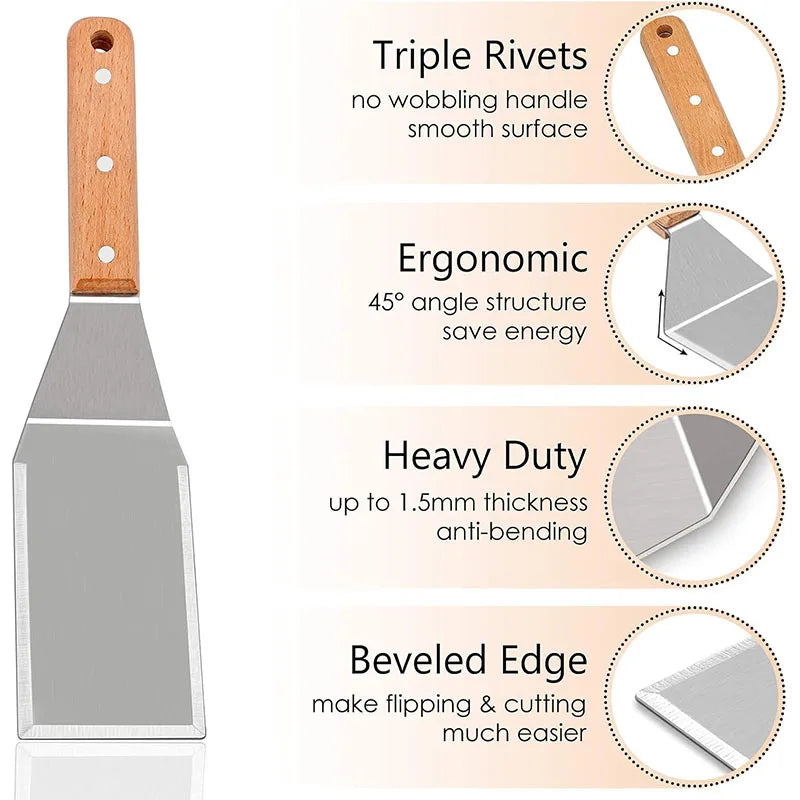 Stainless Steel Griddle Spatula