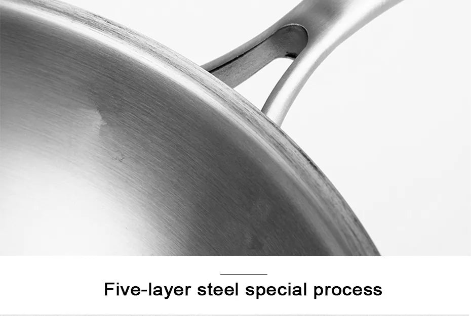 Stainless Steel Steak Pan – Uncoated Skillet, Ideal for Searing Steaks and Everyday Cooking, Suitable for Gas & Induction Stoves – 4 Sizes Available (22cm/26cm/28cm/30cm)