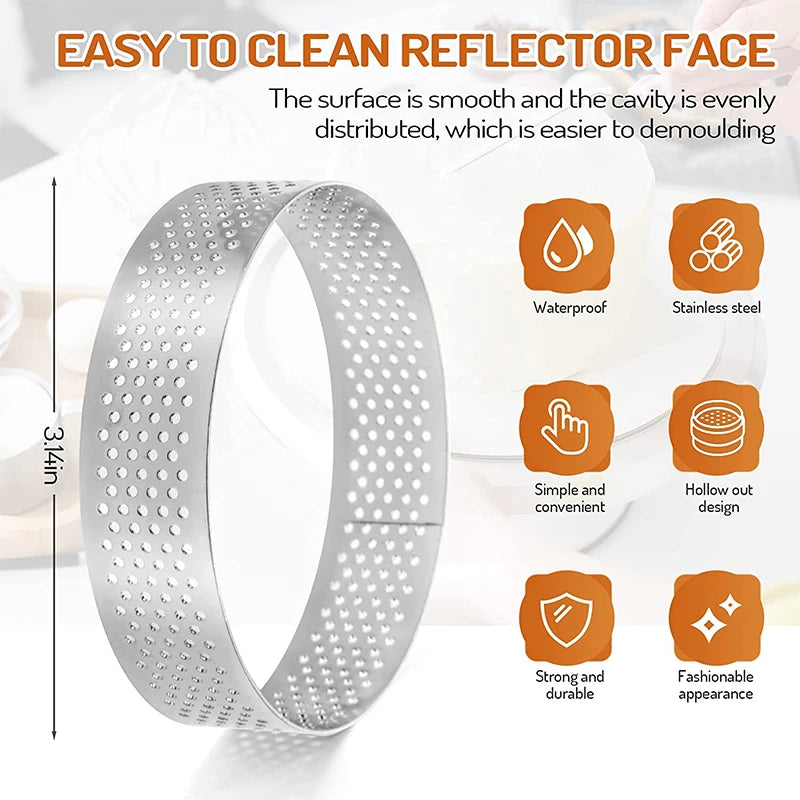 Stainless Steel Tart Ring