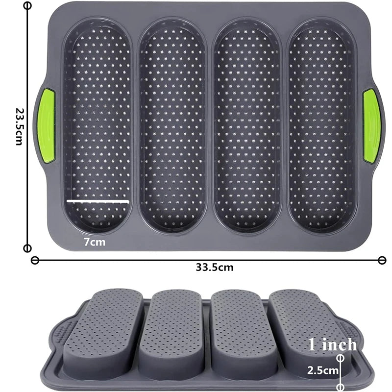 Silicone Baguette Baking Pan