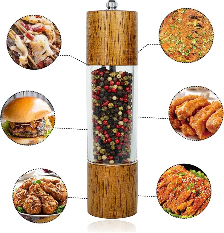 Acrylic Salt and Pepper Grinder Set